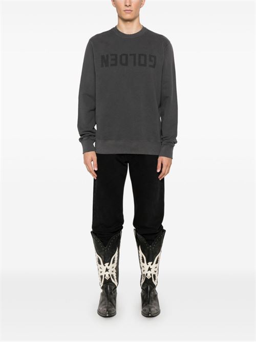 Sweatshirt with logo GOLDEN GOOSE | GMP01223P00064260318